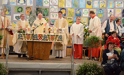 Bischof Dr. Felix Genn feiert Gottesdienst zum 50-jährigen Bestehen der Caritas-Werkstätten Langenhorst