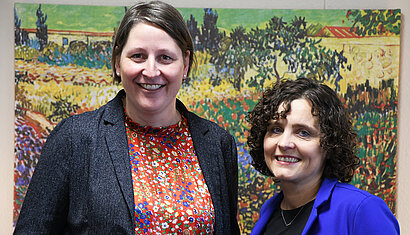 Ines Plien und Alexandra Klima
