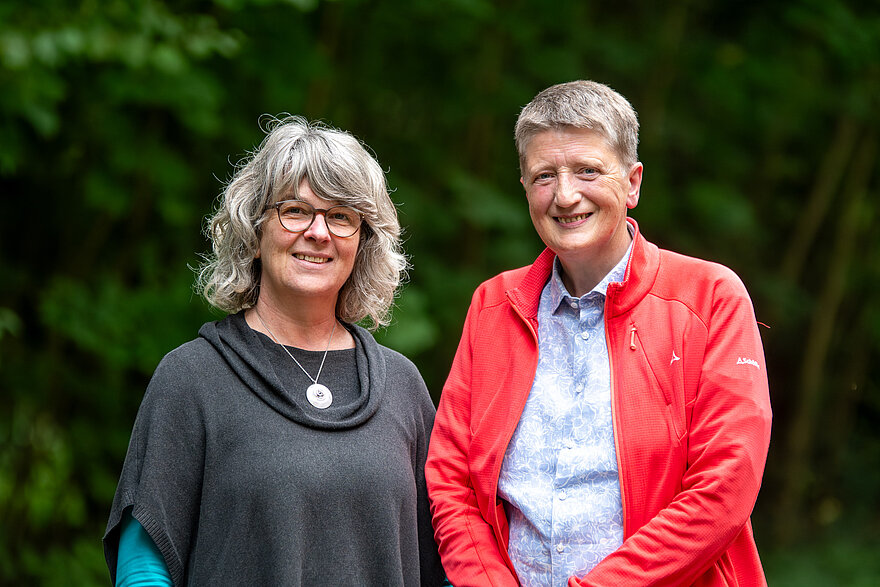 Porträtbild Angelika Hoffmann und Ingrid Feldkamp