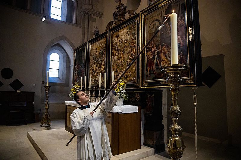 Osternacht im St.-Paulus-Dom 2020