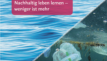 Kollege auf der sauberes und schmutziges Wasser zu sehen ist.