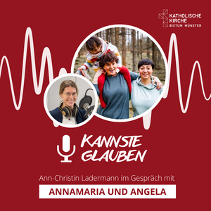 Moderatorin Ann-Christin Ladermann im Gespräch mit Annamaria und Angela. Moderatorin Ann-Christin Ladermann im Gespräch mit Annamaria und Angela.