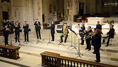 Das Blechbläserensemble blechgewandt im Dom