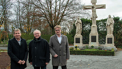 Hubert Lemken, Gregor Kauling und Dominik Pichler (v.l.)