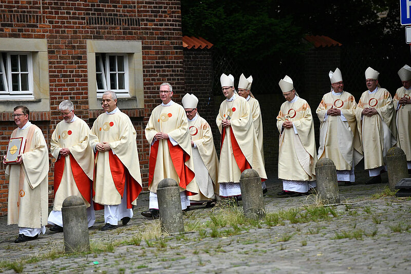 Im Rahmen des feierlichen Gottesdiensts zur Amtseinführung von Dr. Heiner Wilmer.