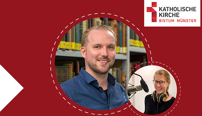 Bistumsarchivar Lennart Metken ist zu Gast in der neuen Folge von „kannste glauben“,  dem Podcast des Bistums Münster.