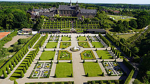 Die Klostergärten von Kloster Kamp Die Klostergärten von Kloster Kamp