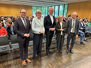 Christian Hörstrup, Maria Kröger, Antonius Hamers, Barbara Dauner-Lieb und Gernot Sydow.