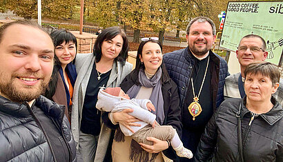 Aktion pro Humanität unterstützt Bischof in der Ukraine