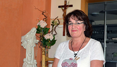 Ruzica Serdarusic von der kroatischen Gemeinde in Neubeckum