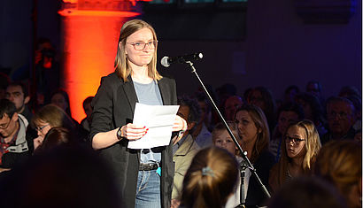 Beim „Preacher-Slam“ in Münster