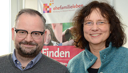 Lars Hamann und Annette Kossorz.