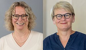 Dr. Aurica Jax und Iris Horstmann