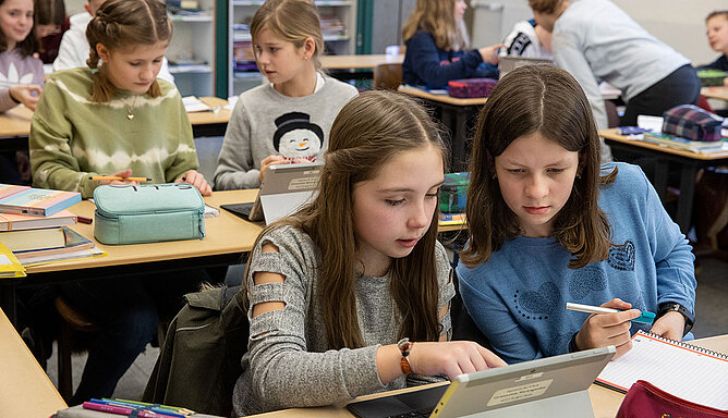 Besonderes Lernklima in der Schule