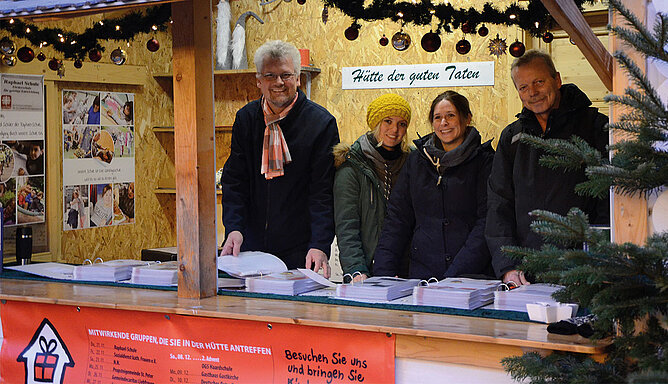 Im vergangenen Jahr haben die Organisatoren der „Hütte der guten Taten“ des Stadtkomitees der Katholiken in Recklinghausen 21.165 Euro an Spenden eingenommen. 