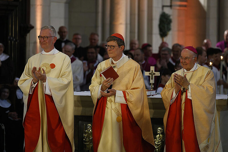 Im Rahmen des feierlichen Gottesdiensts zur Amtseinführung von Dr. Heiner Wilmer.
