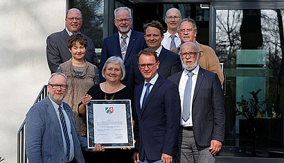 Der Vorstand der neuen Stiftung.