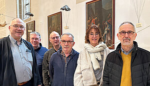 Das Vorbereitungsteam des Fastenwegs in Nordwalde