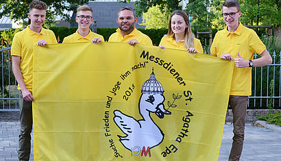 Vorbereitungsteam der Messdienerschaft St. Agatha aus Epe