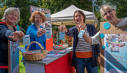 Lissy Thönissen, Andrea Spans, Kerstin Jakobs und Anette Krümmel-Matthäi (von links)