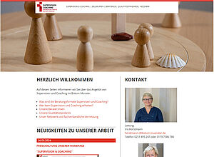 Vorschau auf die Website Supervision und Coaching