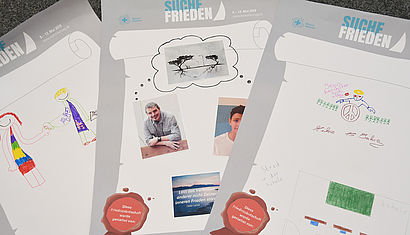 Friedensverträge von Jugendliche der geschlossenen Wohngruppe