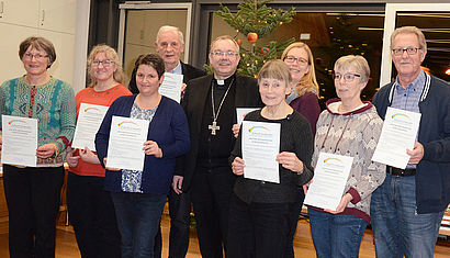 Mit dem Zertifikat öko-faire Kirchengemeinde wurde die Lengericher Pfarrei Seliger Niels Stensen ausgezeichnet.