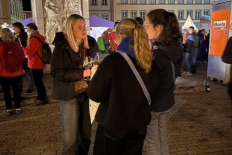 Begegnungen beim Katholikentag 