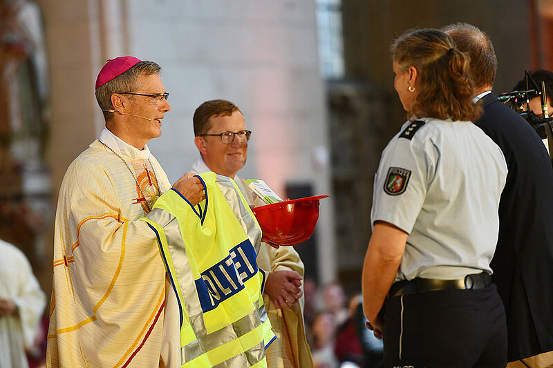 Im Rahmen des feierlichen Gottesdiensts zur Amtseinführung von Dr. Heiner Wilmer.