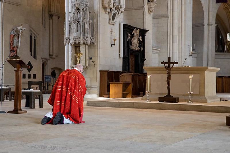 Karfreitagsliturgie im St.-Paulus-Dom 2020