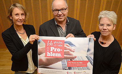 Die Verantwortlichen des Sorgenportals sind Stefanie Uphues, Stephan Billen und Rita Hülskemper.