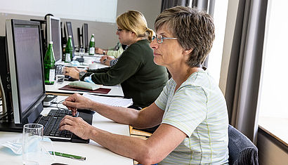 Ein Computer-Workshop an der LVHS Freckenhorst