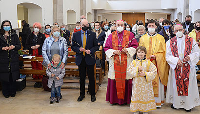 Bischof Genn bei ukrainischer Gemeinde