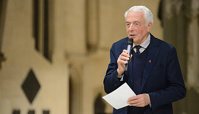 Boris Zabarko sprach im Dom zu Münster