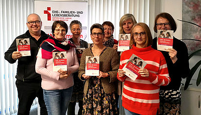 Die Beraterinnen und Berater der EFL aus dem Kreis Kleve freuen sich auf die Seminare mit jungen Paaren.