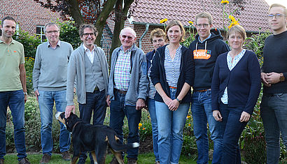 Vertreter der Gremien, des Bistums und der Familie Jünck-Brun