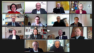 Die Teilnehmer der Ökumenische Gespräche 2021.