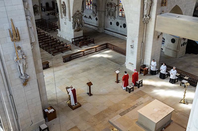 Karfreitagsliturgie im St.-Paulus-Dom 2020