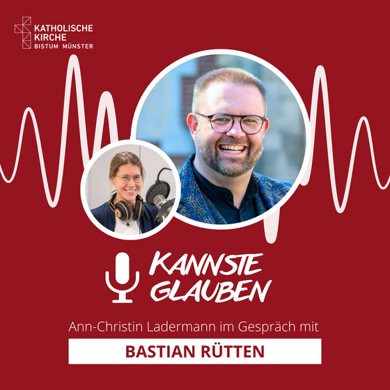 Bastian Rütten und Moderatorin Ann-Christin Ladermann