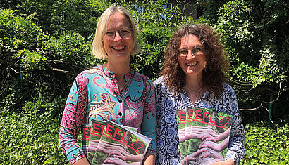 Andrea Stachon-Groth (Leiterin der EFL im Bistum Münster) und Andrea Beer (Referat Rechnungswesen und Öffentlichkeitsarbeit der EFL im Bistum Münster)