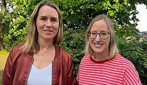Hanna Liffers (links) und Barbara Kockmann 