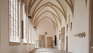 Kreuzgang im St.-Paulus-Dom Kreuzgang im St.-Paulus-Dom