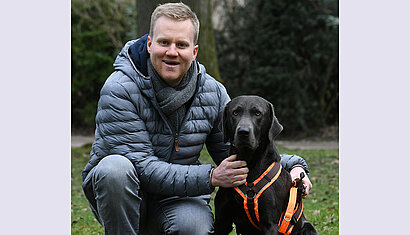Felix Elbers mit Anton