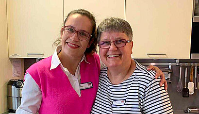 Lu Maschke (46) arbeitet ehrenamtlich im Johannes-Hospiz in Münster