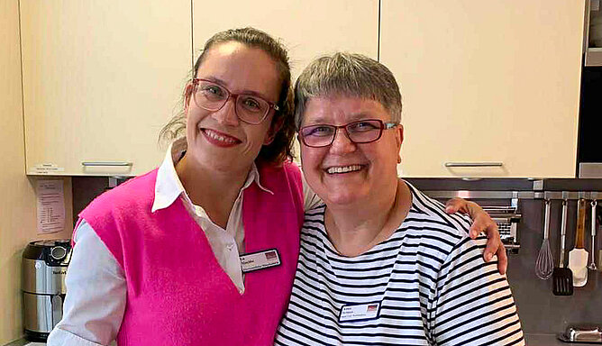 Lu Maschke (46) arbeitet ehrenamtlich im Johannes-Hospiz in Münster