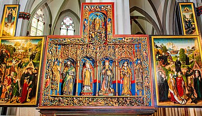 Ein Bild des Antoniusaltars.