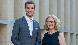 Raphael Röwekamp und Melanie Kolm