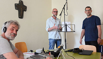 Klaus Uhlenbrock, Jörg Hilpert und Markus Lehnert