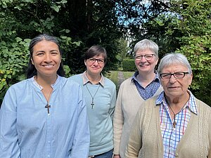 Alejandra Gutierrez Cruz, Gabriela Quezada, Anne Kurz und Isabel Nadal. Alejandra Gutierrez Cruz, Gabriela Quezada, Anne Kurz und Isabel Nadal.
