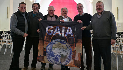 Team der Gaia-Ausstellung